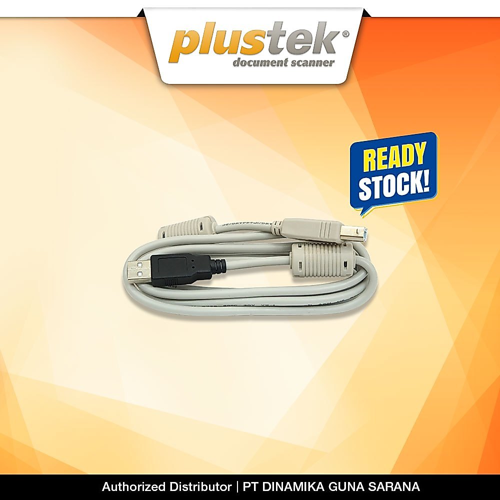 Plustek Kabel USB Untuk Scanner Type ADF, Flatbed, ADF+Flatbed