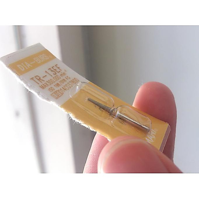 MANI DIAMOND BUR TR-13EF BUR GIGI TAPPERED ROUND FINISHING