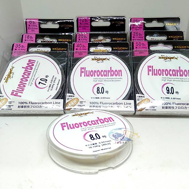 Senar Leader Blood Fluorocarbon 50m