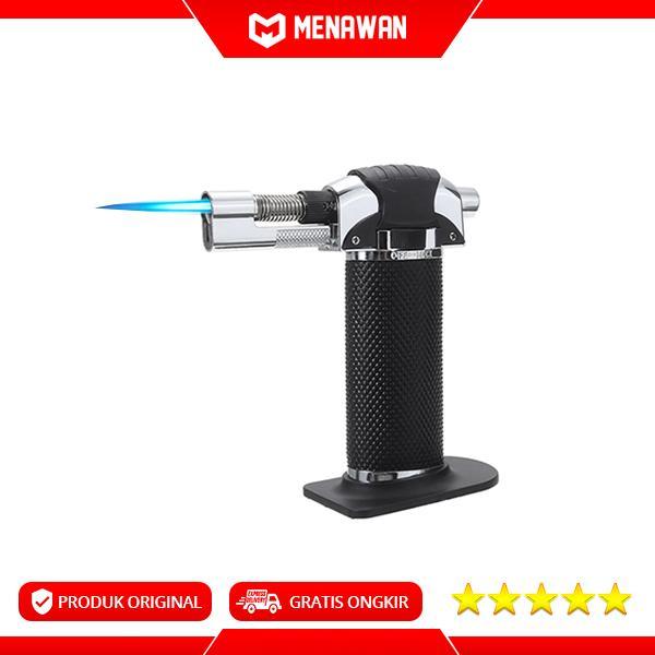 Torch Turbine Lighter Jet Flame Korek Api Gas Butane Bara Anti Angin - JF01