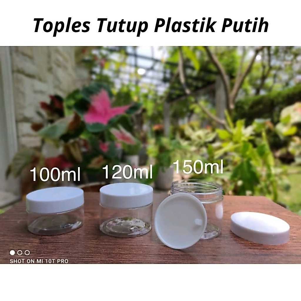 Pot Lulur Body Lotion Pot 100ml  Pot Handbody Jar Bodywash Pot krim kosmetik kosong wadah salep obat