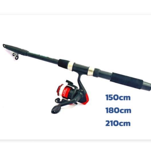 Pancing Set Murah Kuat Power 1 Set Joran Merek Terkenal Phoenix Land COD Pancing Satu Set Murah Jora
