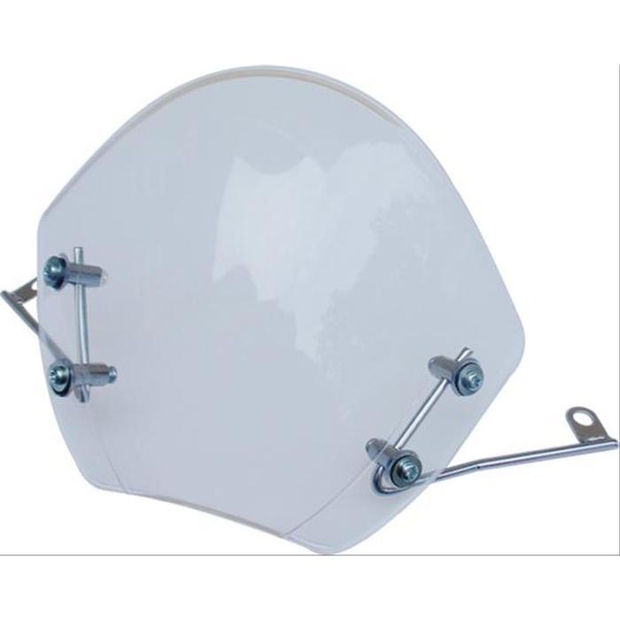 Visor Windshield Universal Beat New Kaca Visor Scoopy Old Variasi Motor - TGP Bening