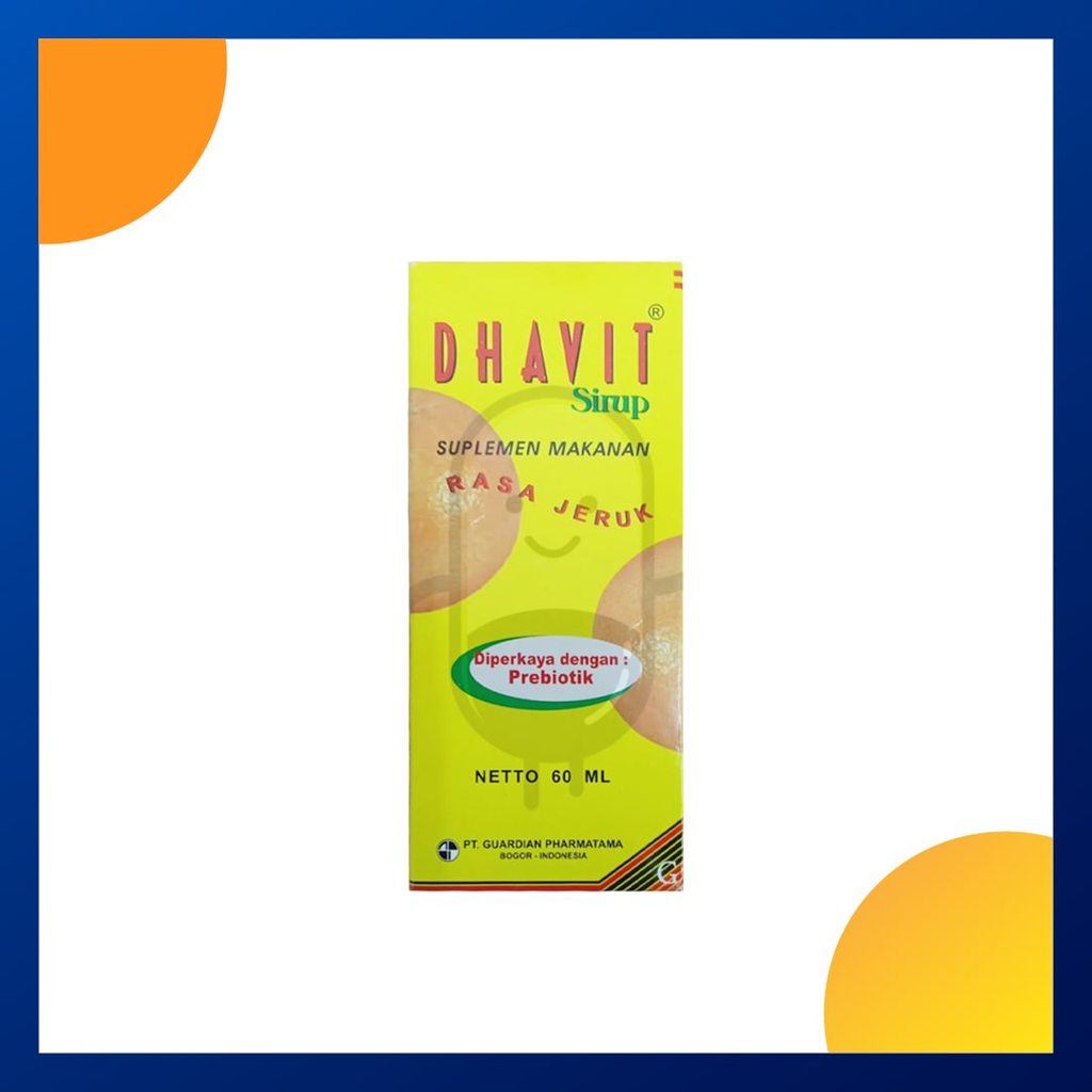 Dhavit Syrup Isi 60 Ml Botol