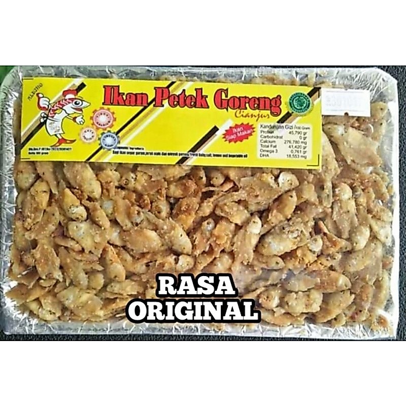 Pepetek Ikan Crispy Original Ikan Petek Crispy Renyah