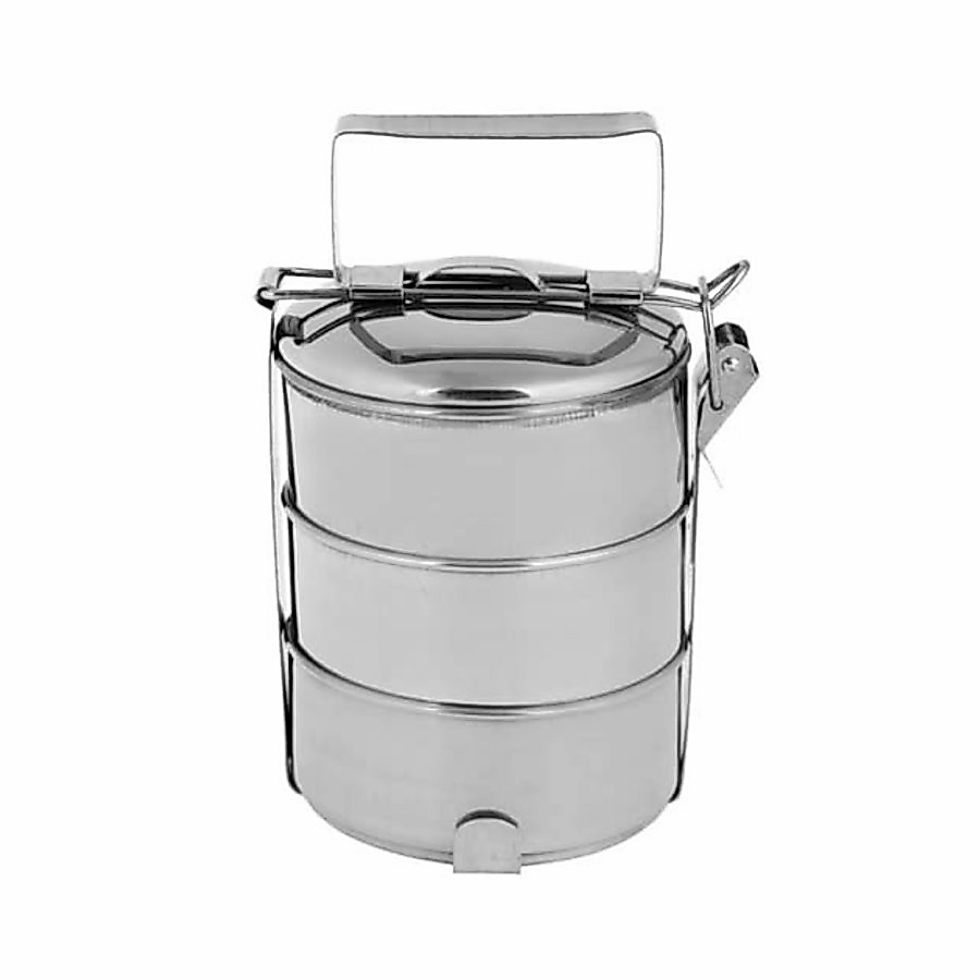 New Product Rantang Kunci Mini Rantang Bekal 10 Cm Susun 2 / Susun 3 Stainless Maspion Tebal