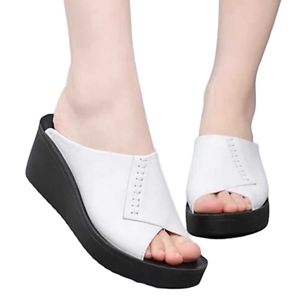 Sandal Wanita model simpel elegan kekinian | Sandal wedges Wanita SiralTerbaru