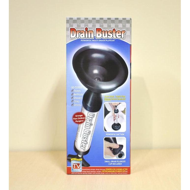READY Drain Buster Pompa Pendorong WC Alat Sedot WC Mampet Powerful Plunger Toilet High Pressure 17c