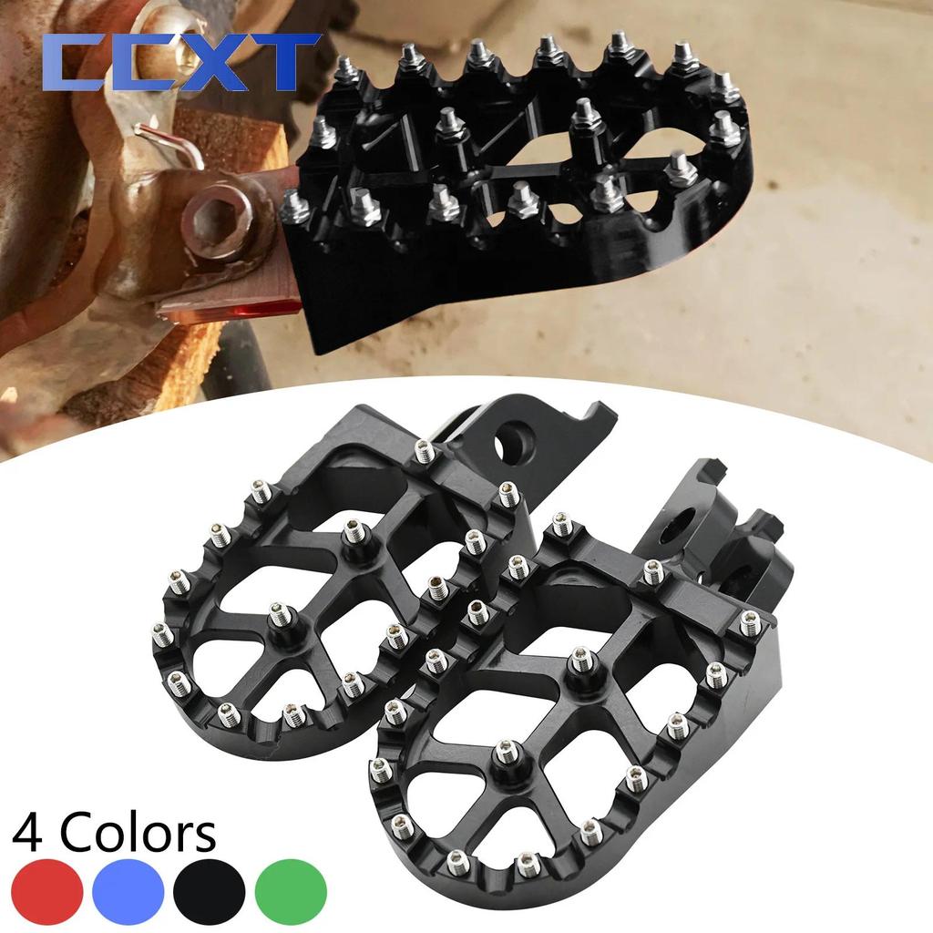 Motorcycle C Rests Pedals Footpegs Foot Pegs For Kawasaki KX250 KX250F KX450F KX450 KX250X KX450X 20