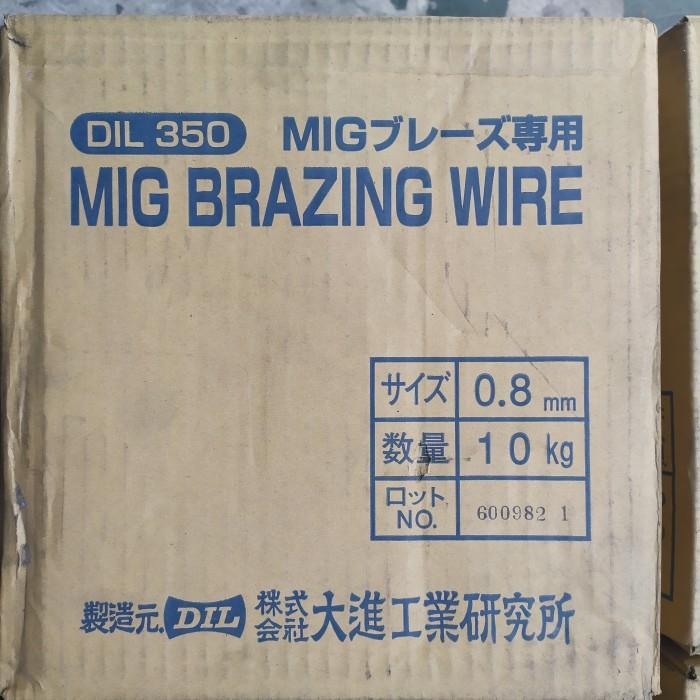 DAISHIN DIL350 Kawat Las Mig Kuningan 0.8 mm Brazing Wire (10kg/roll)