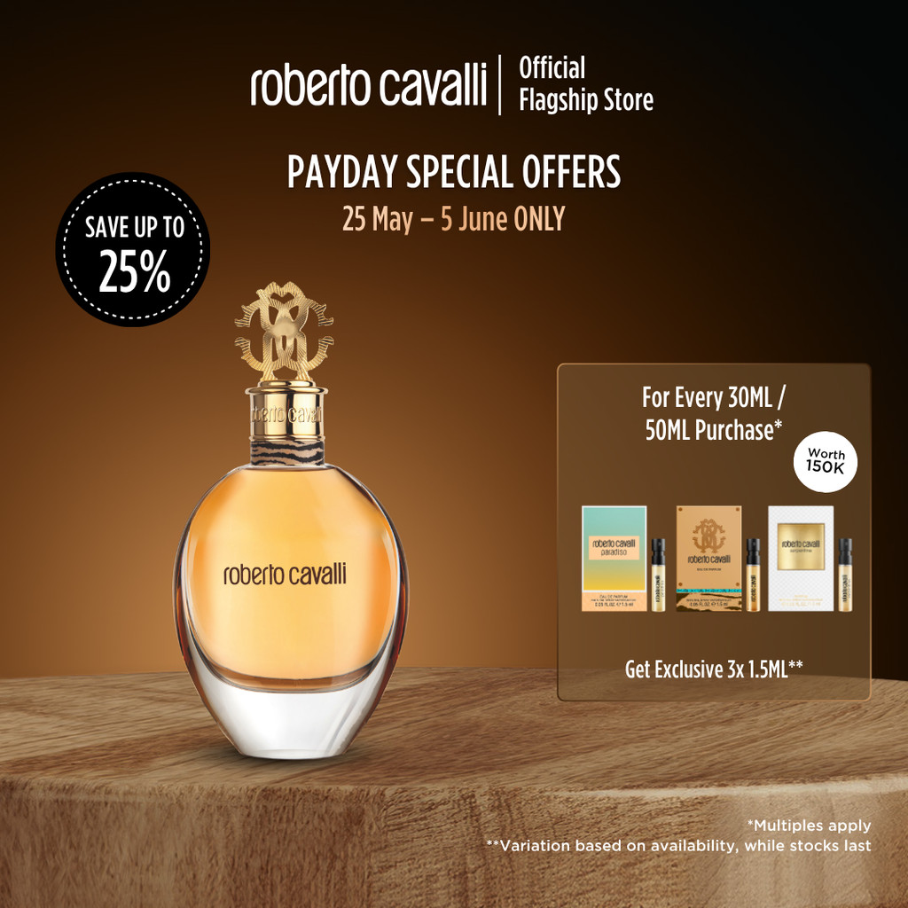 Roberto Cavalli Signature EDP 50ml - Parfum Wanita