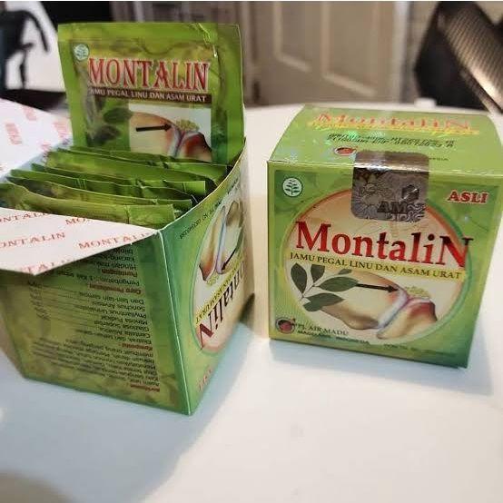 kikyoolshop1 Montalin Kapsul Asli Herbal isi 10 sachet 4 kapsul persachet Original Berhologram