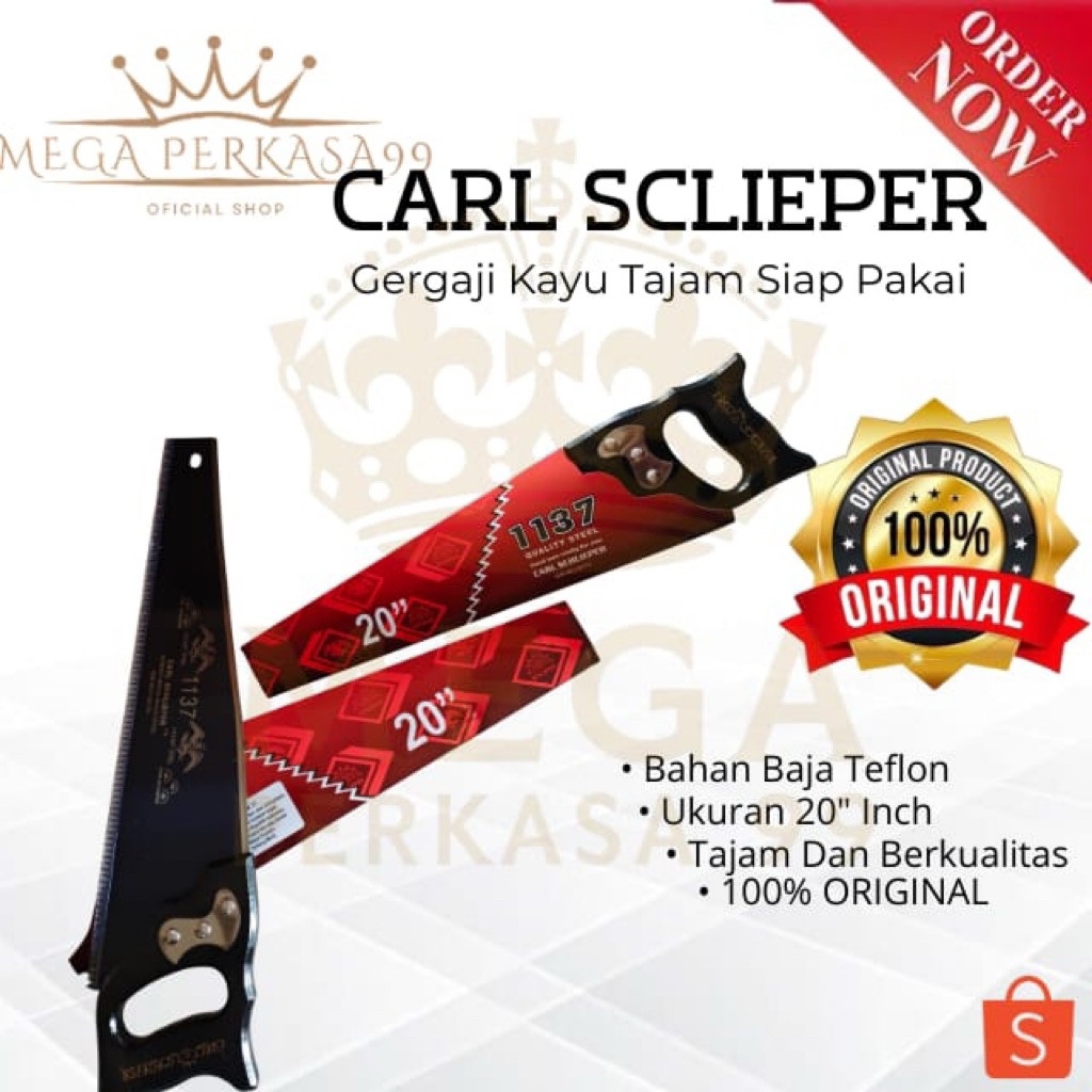 LEMUSHOP Graji Kayu CARL SCHLIEPER 1137 Gergaji Kayu Cap mata Original Geraji Kayu