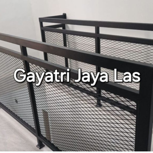 Railing tangga Railing balkon plat expanda berkualitas bergaransi