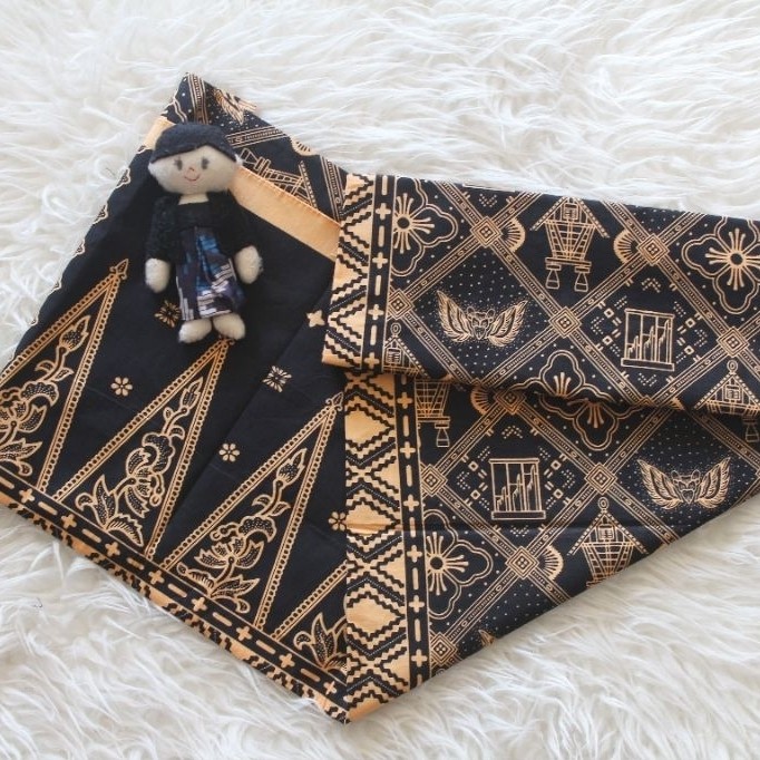 Kain Batik Baduy motif Angklung Gerabah Kopi