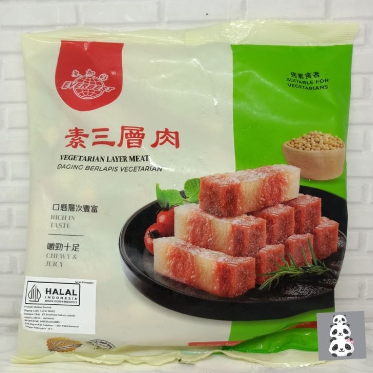 Everbest Layer meat vegetarian / samcan vegetarian / samcam vegetarian / daging lapis vegetarian