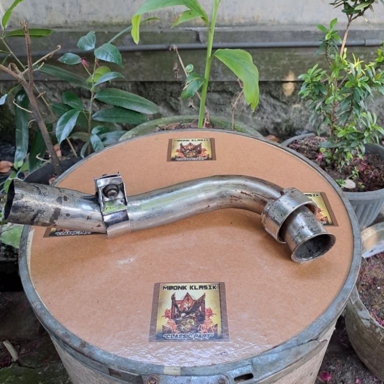 sambungan leher knalpot suzuki a100 ORIGINAL leher knalpot a100 sambungan knalpot suzuki a100