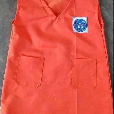 Free Ongkir Seragam Tk Nasional Model Losdrum Warna Orange