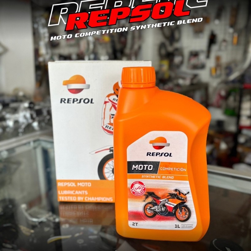 Oli Samping 2T Repsol Competition 1L Original