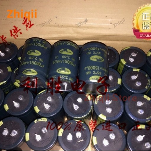 2pcs/4pcs Original new 15000UF 63V Korea SAMWHA electrolytic capacitor 63V15000UF 35*50mm HC