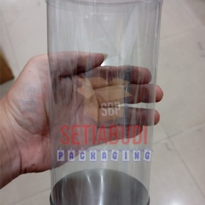 Tabung Mika Alas Kaleng / Toples Mika kue kering / Toples Souvenir / Tabung PET