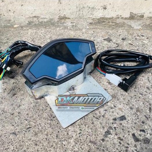 Spido Speedometer Spidometer Gpx Set Pangkon Dudukan Breket Besi Original Dan Terpercaya