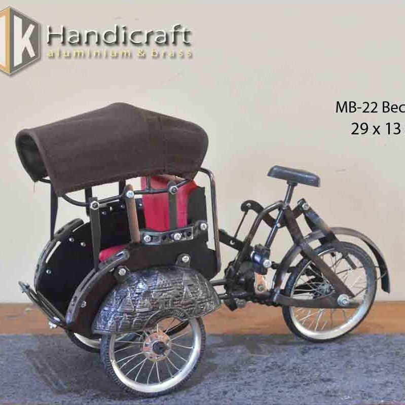 Miniatur Becak Jogja