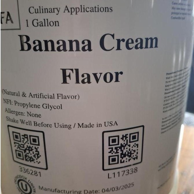 Torta- Tfa Banana Cream Flavor Essence