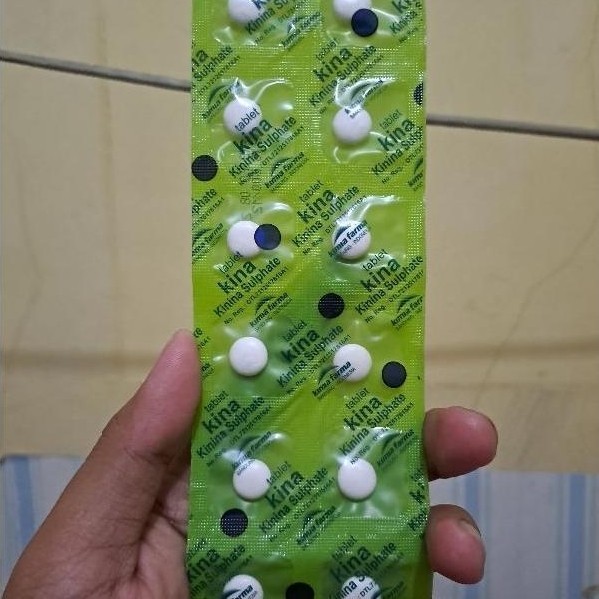 Selera Jualan - Tablet Kina 12 Tablet Per Strip Pil Kina Kina Malaria Obat Malaria