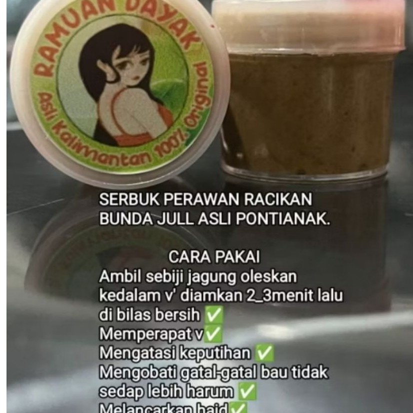 serbuk perawan dayak