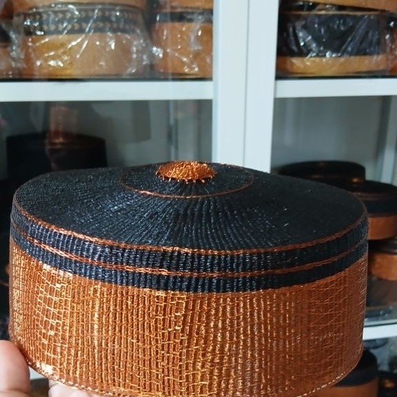 Songkok Recca Tradisional Tembaga Asli Bone Al Bugis