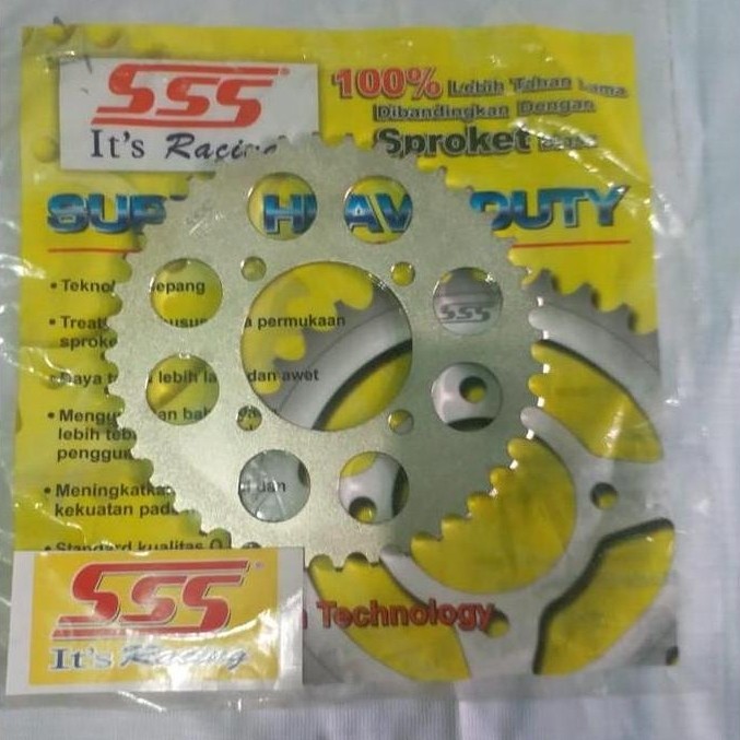 Gear Belakang 1 Pcs Saja 415/428 Sss Ukuran 30-35,36-40,41-45,46-50 Jupiter Z,Burhan,Fizr,Rxking,Mx,