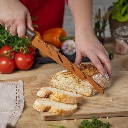 Kuhn Rikon Bread Knife, Cake Knife, Sandwich Knife, Pisau Roti