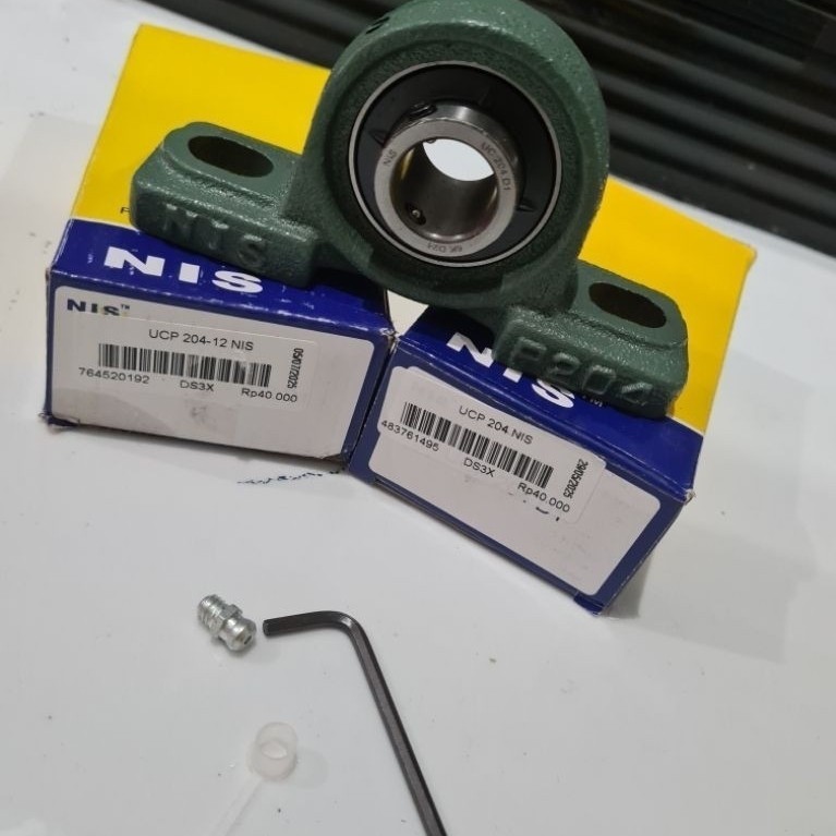 UCP 204 As 19MM As 20MM NIS / Bearing  UCP 204 NIS Original Laker Duduk UCP