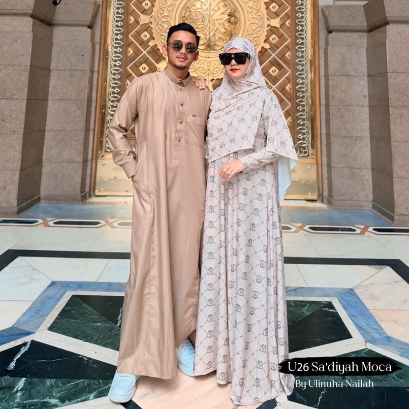 U26 set Sadiyah by Aurakay daily dress nyaman by aurakay