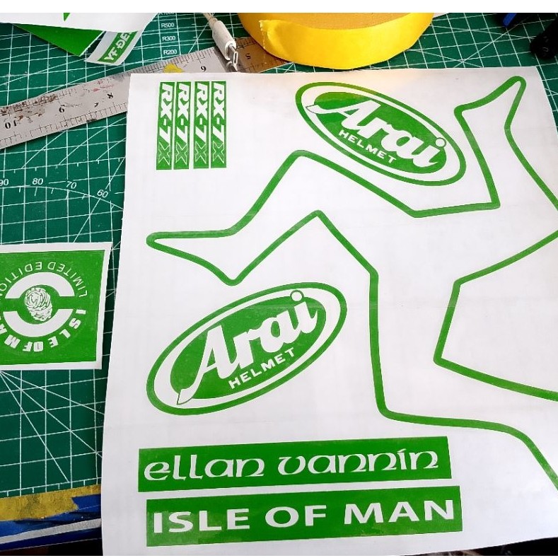 mal sticker repaint tt iom 2022