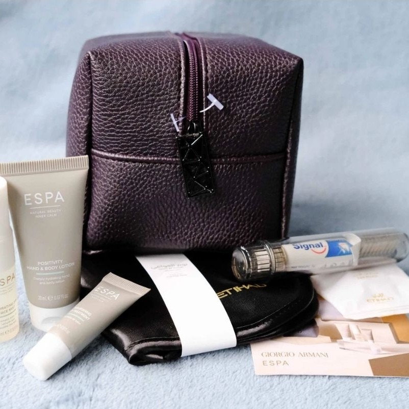 Amenity Kit Etihad Airways x Giorgio Armani - Travel Set ESPA Skincare Premium Original