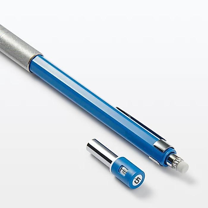 Muji Balanced Mechanical Pencil Low Center Of Gravity 0.5Mm Pensil Mekanik Original Muji Jepang