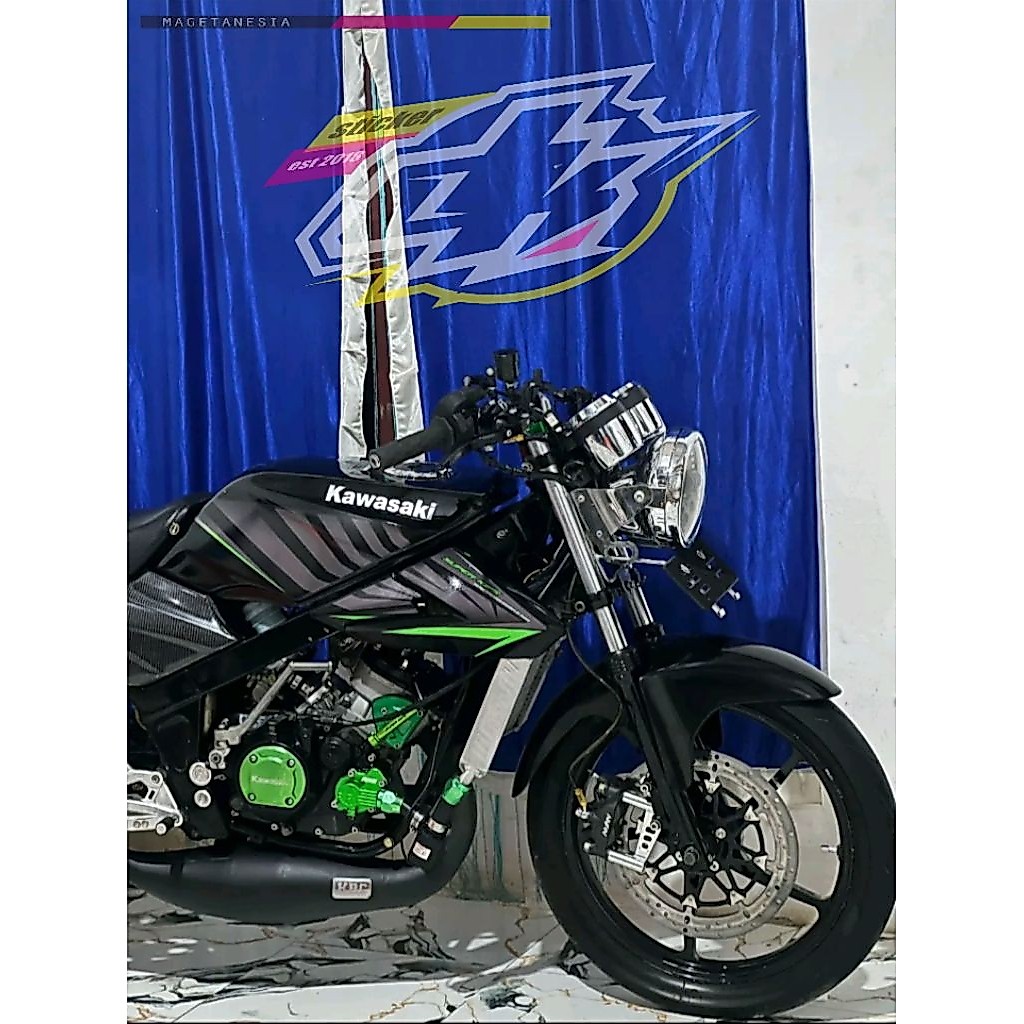 STRIPING NINJA SS/STRIPING NINJA SS CUSTOM/STRIPING NINJA SS KUNING BIRU PUTIH MERAH HIJAU PINK UNGU