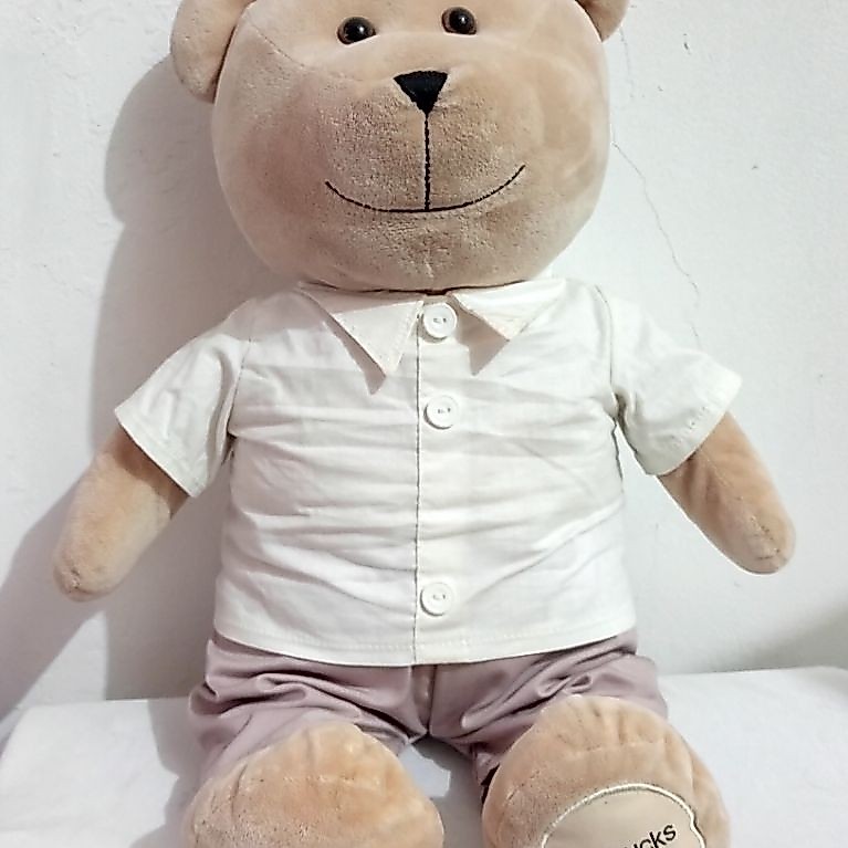 boneka Teddy bear Starbucks