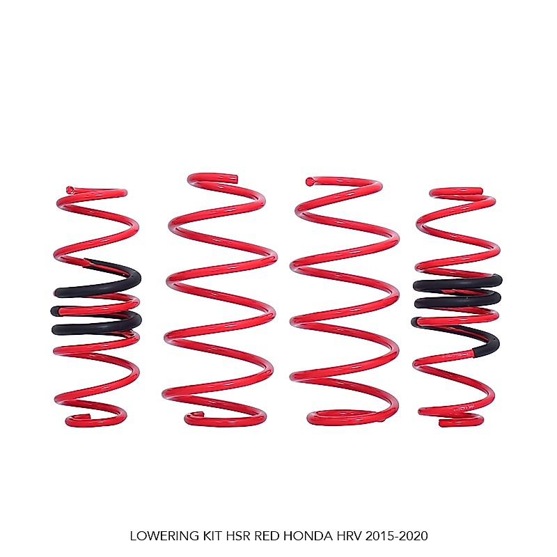LOWERING KIT HSR RED HONDA HRV 2015-2020