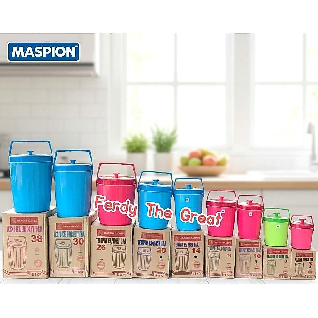Termos Nasi Maspion 6 8 10 14 17 20 26 30 38 / Thermos Nasi / Termos Es Maspion / Rice Bucket / Ice 