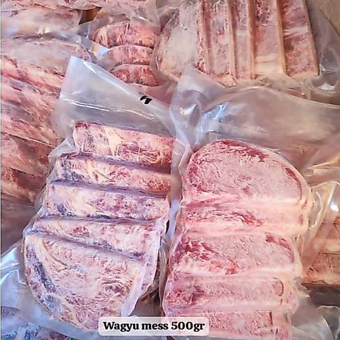 Steak daging sapi WAGYU MELTIQUE MESS - HALAL, FRESH, EMPUK - 500gr
