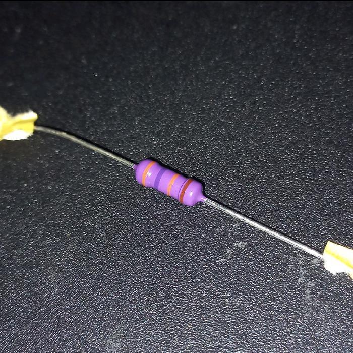 resistor 37k 1 watt ungu zero original japan 1w 37 k ohm R 1watt 37kilo kilo 1