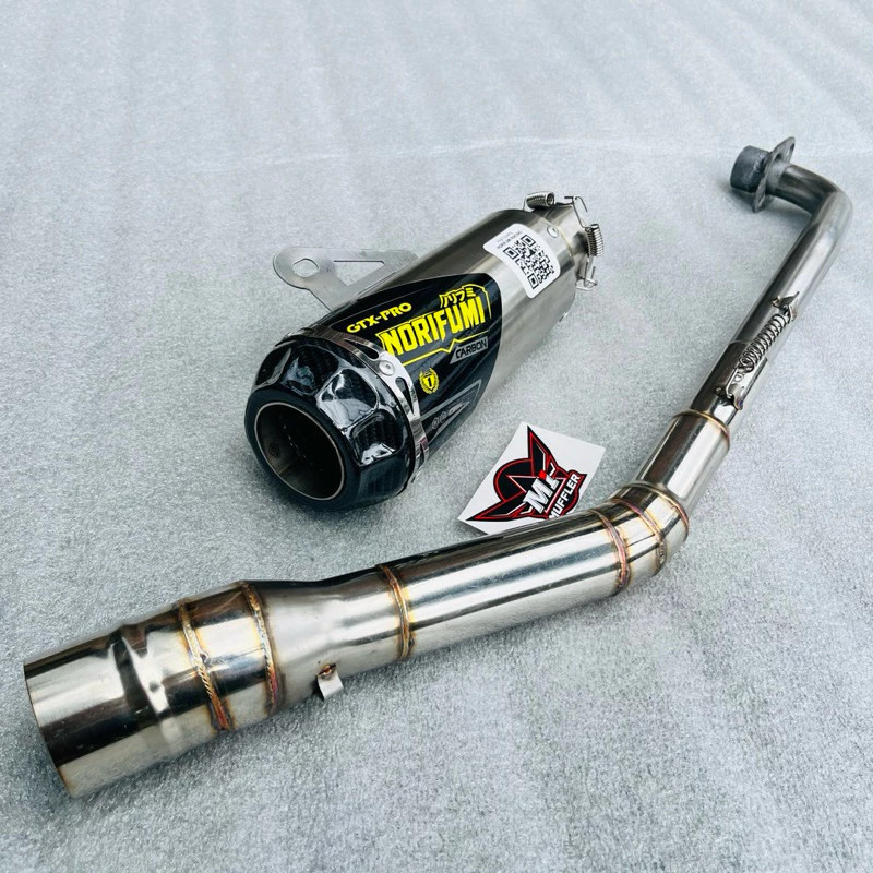 gtx honda Knalpot Norifumi GTX RBT trail kharisma Supra Vega Revo jupiter smash Shogun Kirana Blade 