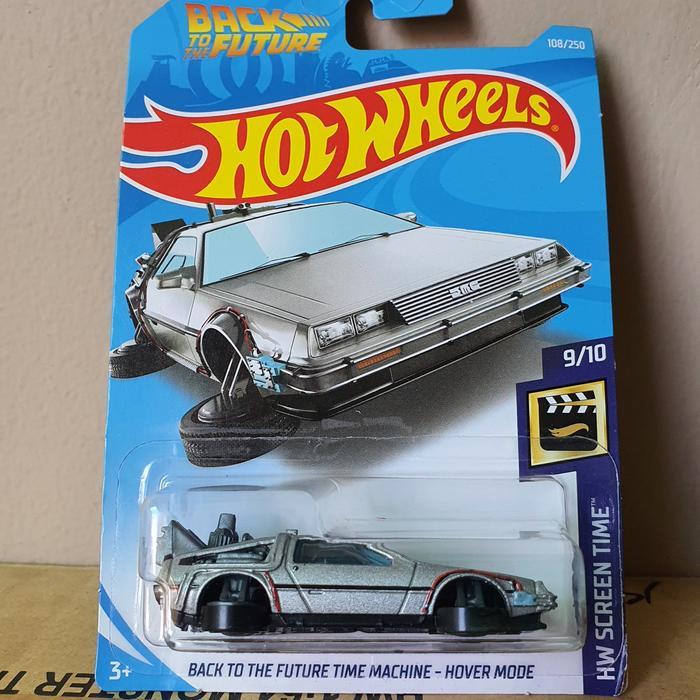 ORIGINAL Hotwheels Back to the Future Time Machine Hover Mode