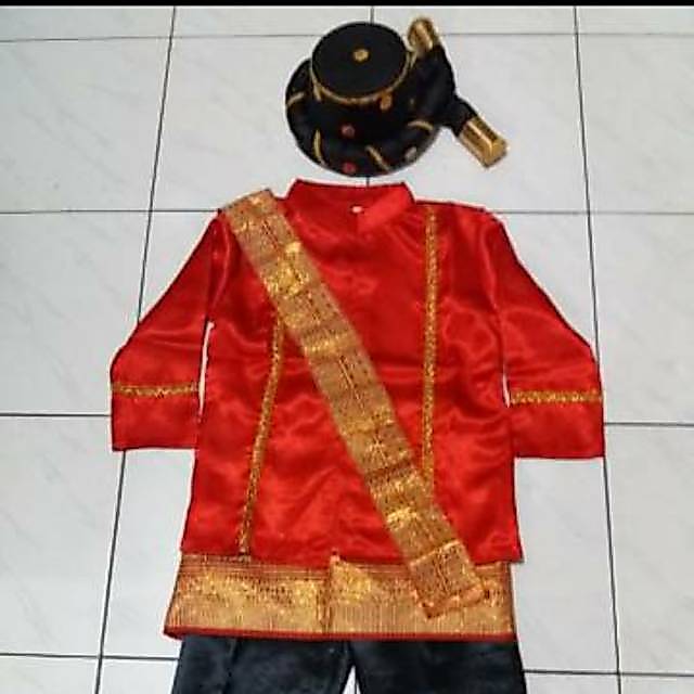 Baju adat batak TK SD SMP // Baju batak // Pakaian adat batak