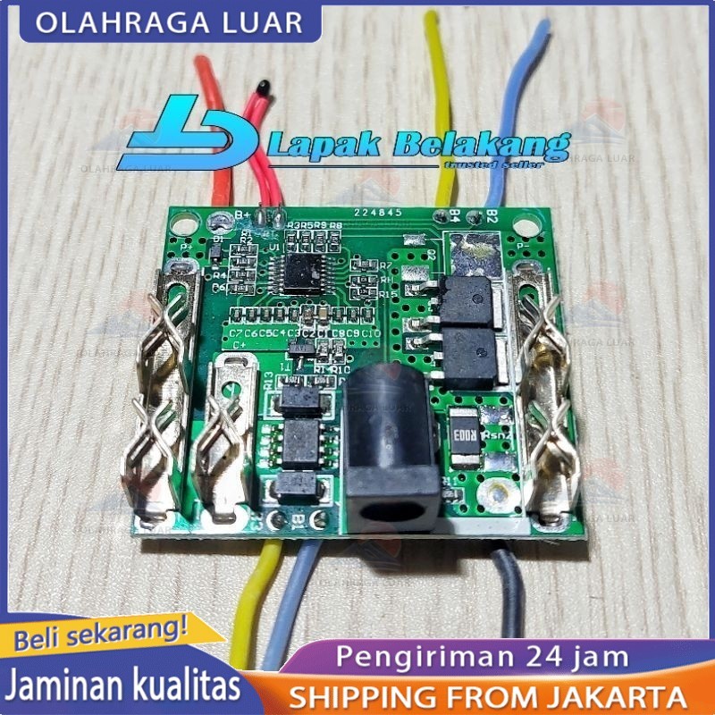 Olahragaluar MODUL BMS 5S LXT UNIVESAL BISA UNTUK BATERAI 20V 21V 24V 36V 48V 88V 99V DLL BMS PENGGA