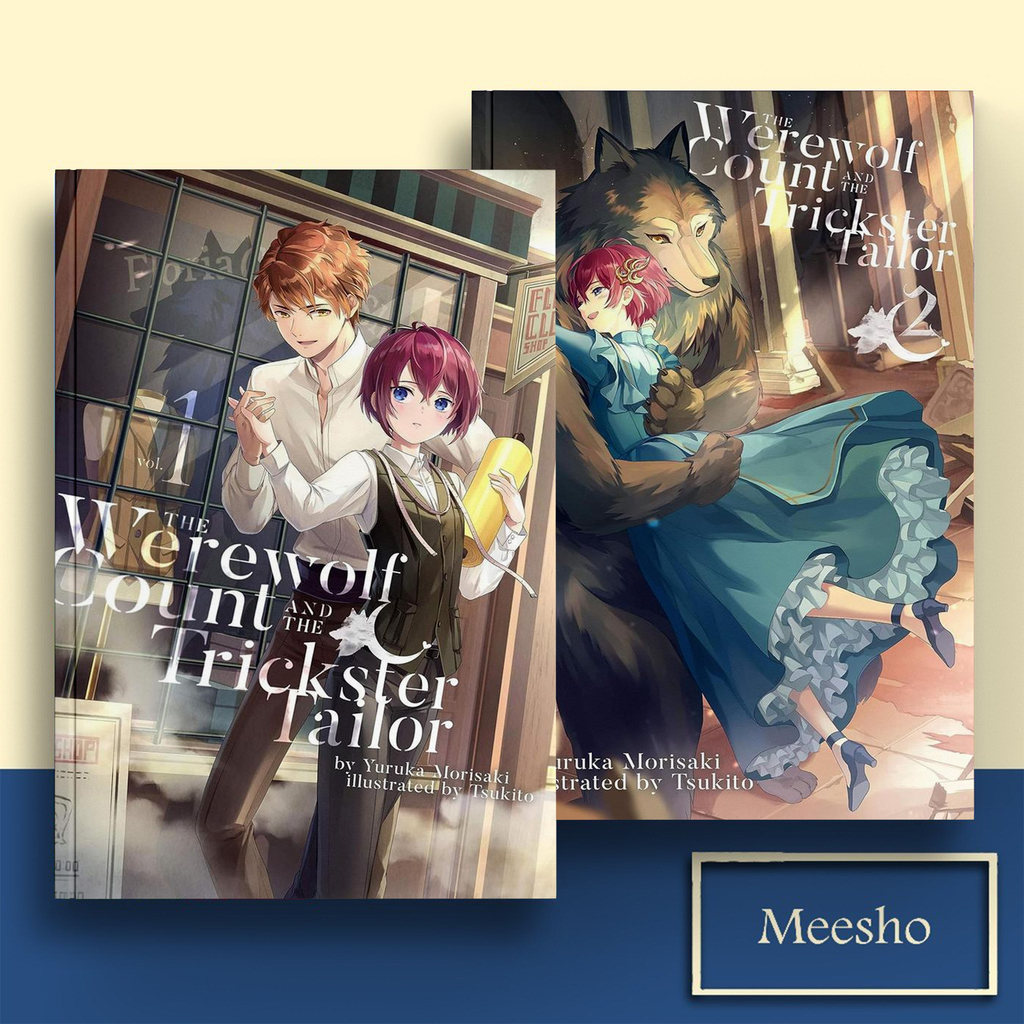 The Werewolf Count and the Trickster Tailor, Vol. 1-2 ( Light Novel ) by Yuruka Morisaki