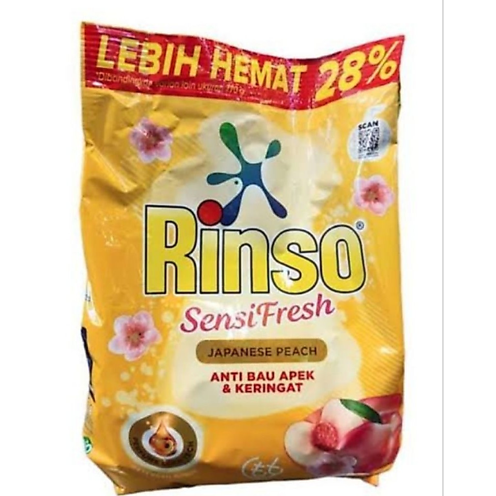 rinso 770 gram sabun cuci bubuk